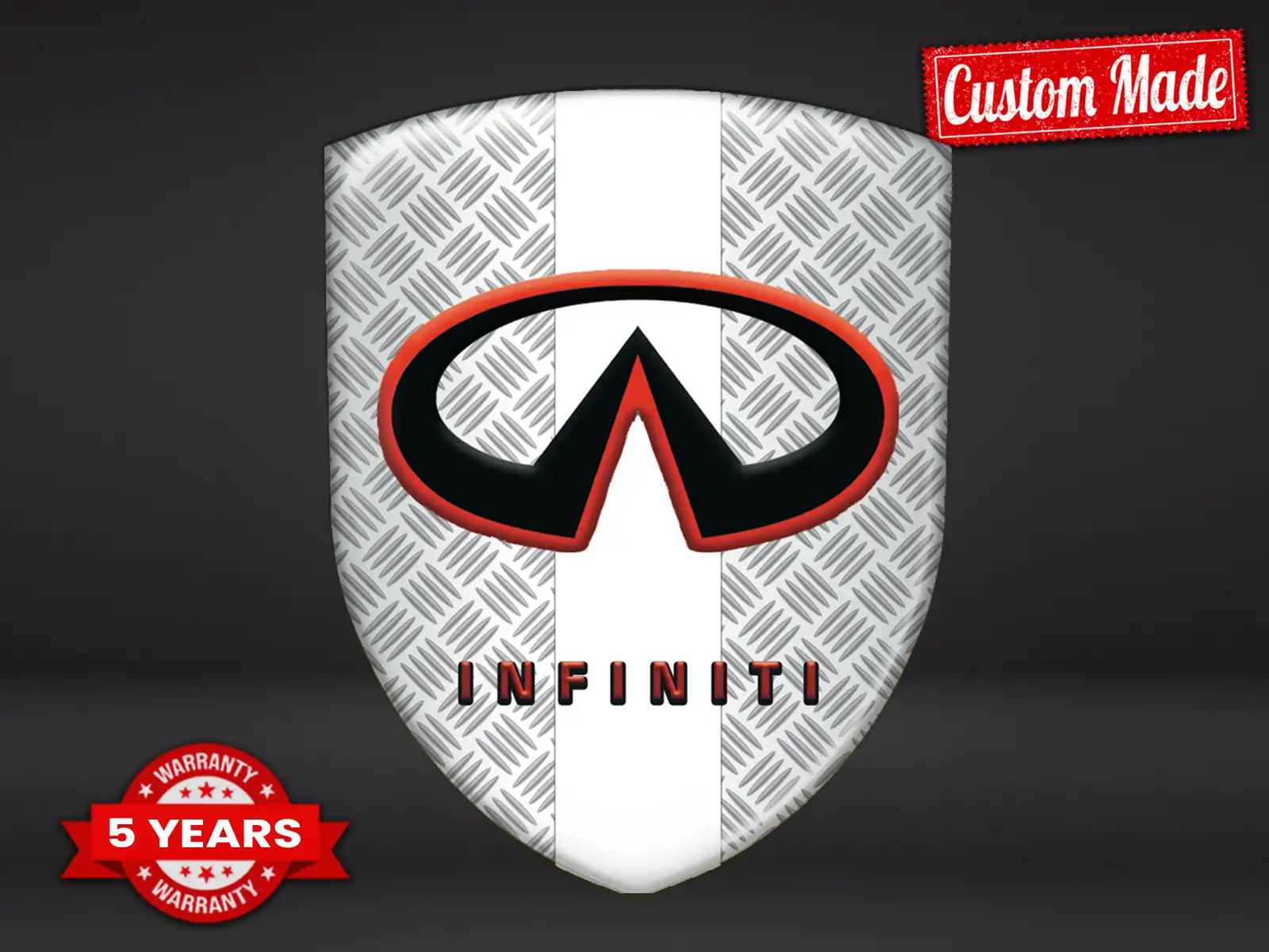 Infiniti Emblemi Auto su Misura Max Resistenti Pro